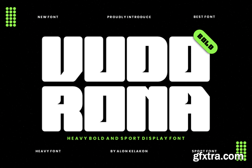 Vudorona Bold Font URN4DQR