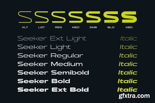 Seeker - Wide Sporty Branding Font CQDVGBU