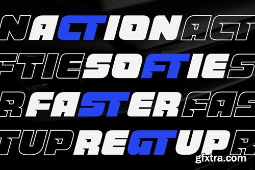 Steagle - Modern Sport Racing Game Font HE9FRDK