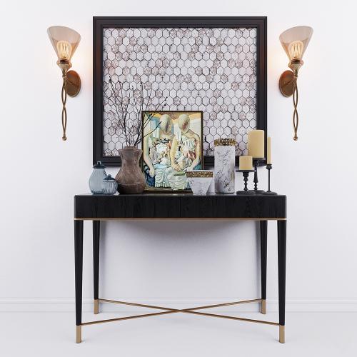 Gallotti Radice Tama, Uttermost Glam 1 Lt, decor set