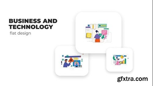 Videohive Business and Technology - Flat Design 54280999