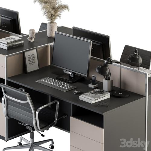 Office Furniture - employee Set 22