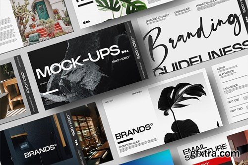 Brand Guideliness Mockup Set PAYYJTM