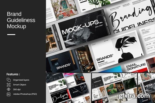 Brand Guideliness Mockup Set PAYYJTM