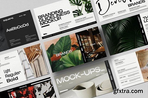 Brand Guideliness Mockup Set PAYYJTM