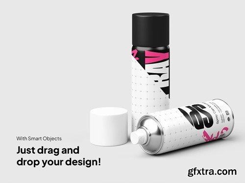 Spray Can Mockup V9JSNVM