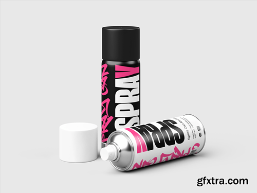 Spray Can Mockup V9JSNVM