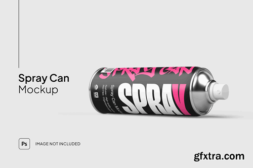 Spray Can Mockup V9JSNVM