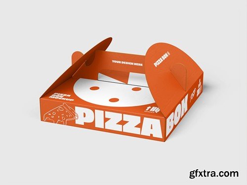 Pizza Box Mockup P22ZJ9J