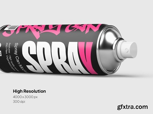 Spray Can Mockup V9JSNVM