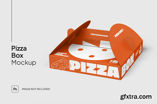 Pizza Box Mockup P22ZJ9J