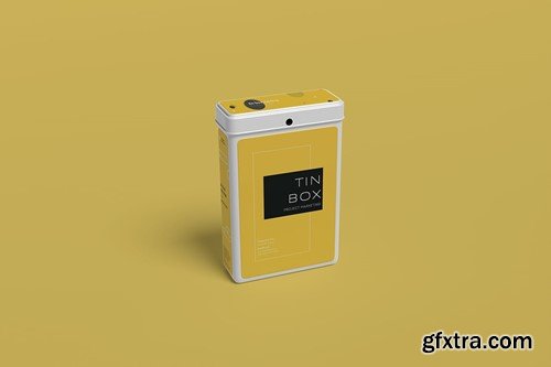 Tin Box Mockup A36JZH9