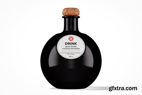 Spherical Drink Bottle Mockup Pack MJNQMTN