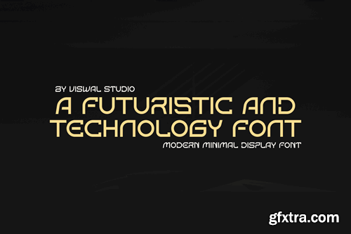 Boxern - Modern Techno Font X74U792