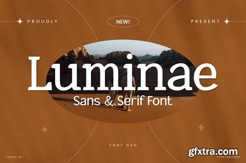 Luminae - Sans and Serif Font V75KZFS