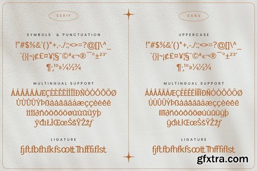 Luminae - Sans and Serif Font V75KZFS