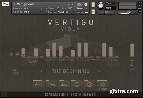 Cinematique Instruments Vertigo Viola