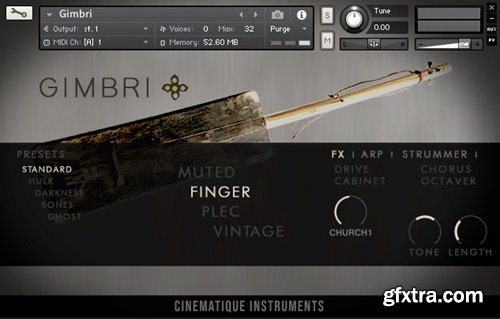 Cinematique Instruments Gimbri