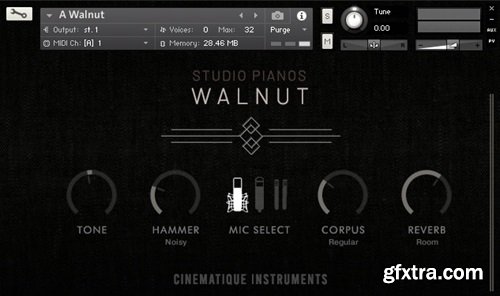 Cinematique Instruments Studio Pianos