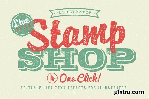 Stamp Shop Illustrator Stamp Effects Q8XMB2R