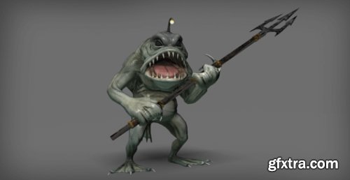 UnrealEngine - Fantasy Werecreatures: Weranglerfish