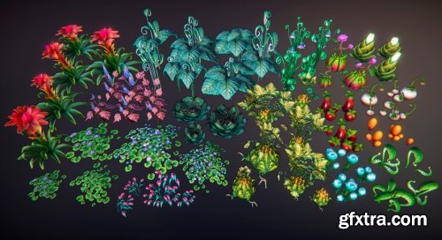 UnrealEngine - Fantasy plants