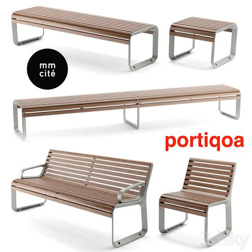 Benches mmcite portiqoa