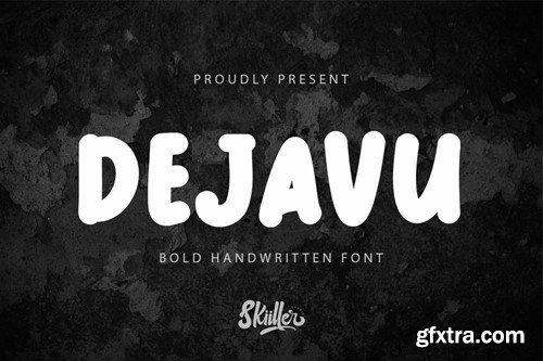 Dejavu - Handwritten Font A84P54S