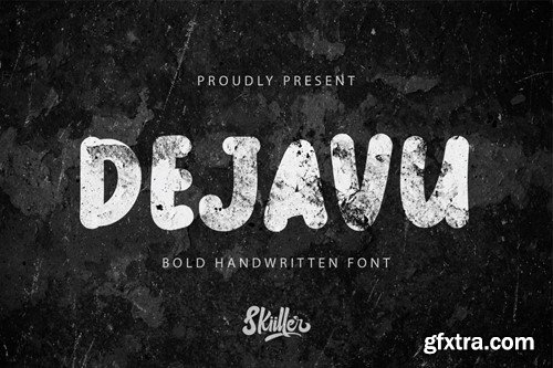 Dejavu - Handwritten Font A84P54S