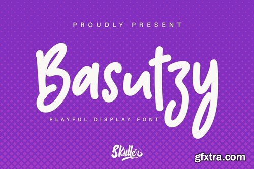 Basutzy - Playful Font C46VFGW