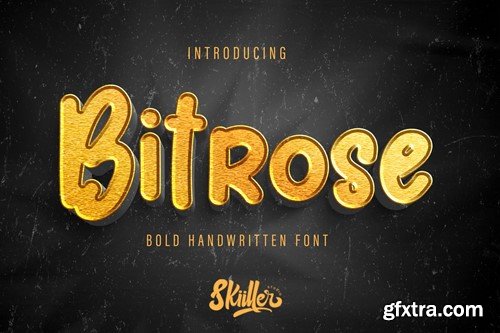 Bitrose - HAndwritten FOnt NDHKESE