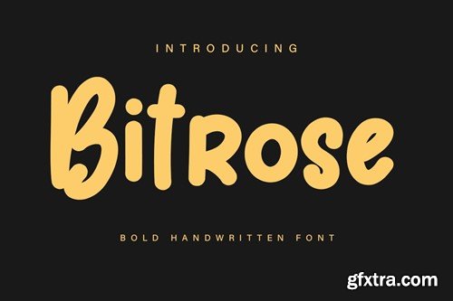 Bitrose - HAndwritten FOnt NDHKESE