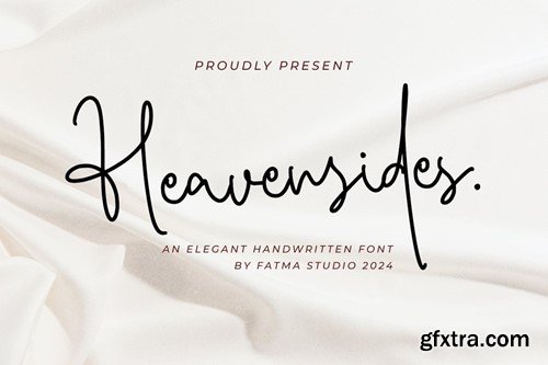 Heavensides - Signature Font 5DYALLL