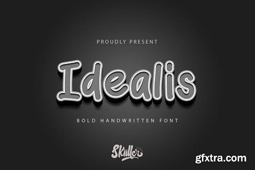 Idealis - Handwritten Font HRU5XMK