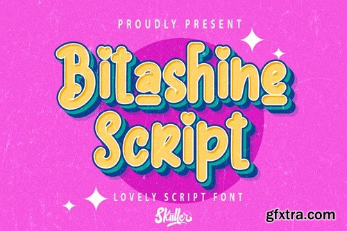 Bitashine - Lovely Font KN7QNMY