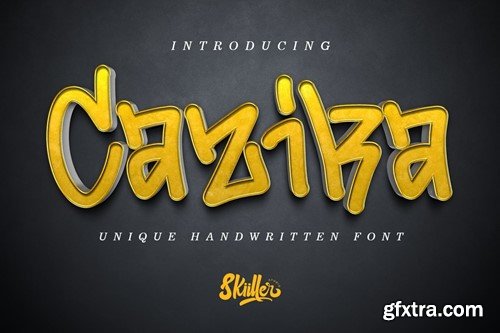 Cazika - HAndwritten Font KH8G48N