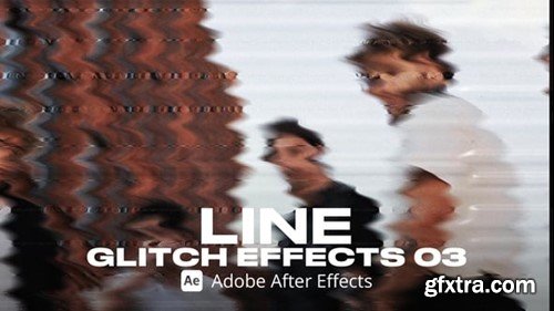 Videohive Line Glitch Effect 03 Ae 54359664