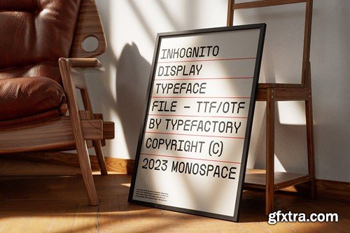 Inkognito - Monospace Typeface 5YPPTZA