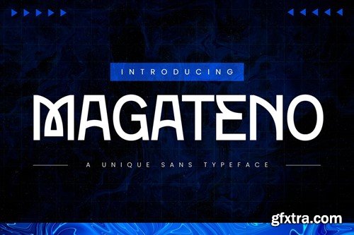 Magateno - Unique Sans Typeface 24WJYZH