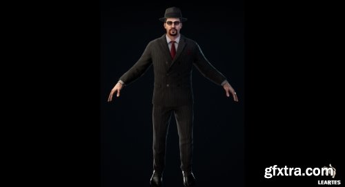 UnrealEngine - Businessman/mafia character/NPC/manipulated from the 50s