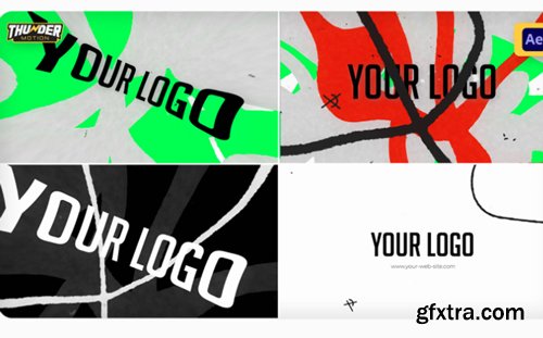 Grunge Logo Reveal - After Effects Template