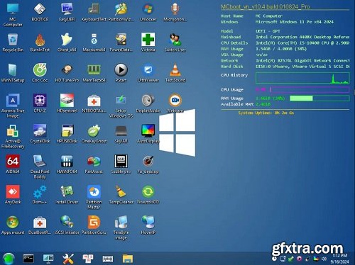 WinPE MCBoot VN Pro 2024 v10.5 Build 250824