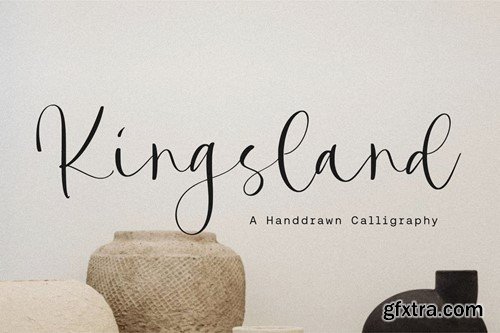 Kingsland Script Font DWUBB74