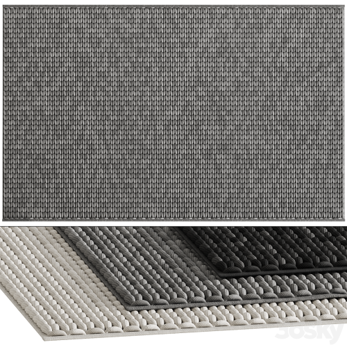 Coarse knit carpet 01