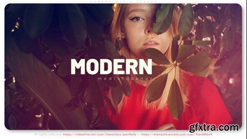 Videohive Modern Media Opener 54327905