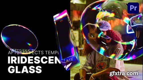 Videohive Iridescent Glass 54342221