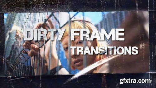 Videohive Dirty Frame Transitions 54338776