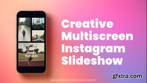 Videohive Creative Multicreen Slideshow Instagram 54333171