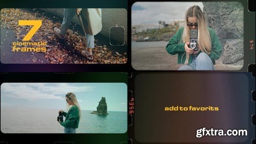 Videohive Cinematic Frames - 8mm Frames 54322789