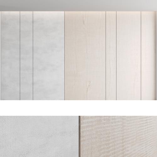 Decorative wall panel set 45